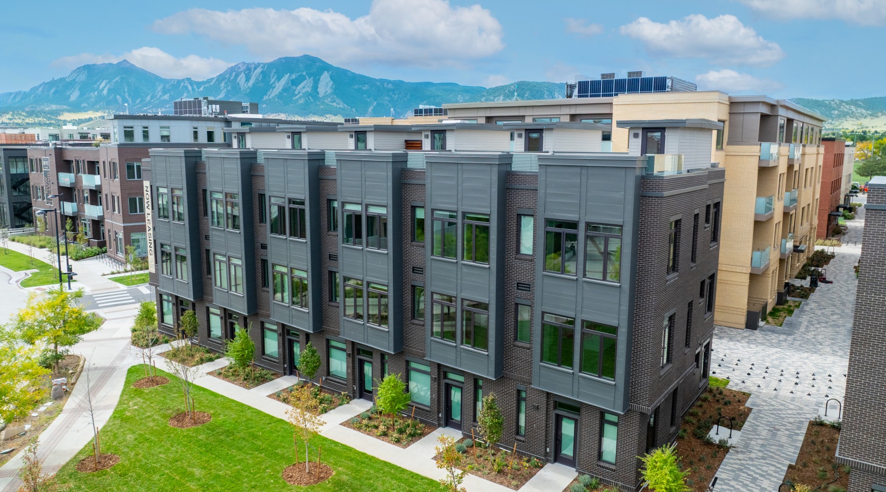 Spruce at Boulder Commons townhomes