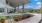 rooftop terrace with mountain views
